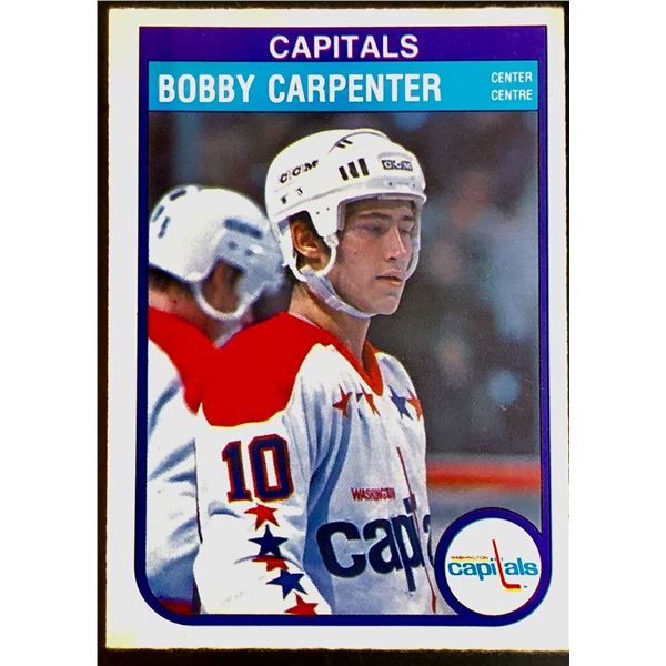 1982-83 O-PEE-CHEE BOBBY CARPENTER ROOKIE CARD