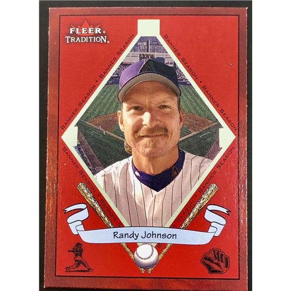 2002 FLEER TRADITION RANDY JOHNSON (HOF)