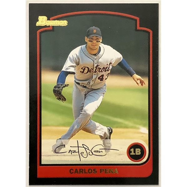 2003 BOWMAN CARLOS PENA ROOKIE CARD