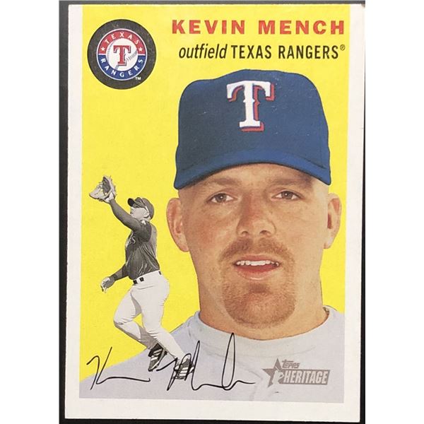 2003 TOPPS HERITAGE KEVIN MENCH ROOKIE CARD