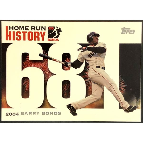 2006 TOPPS BARRY BONDS