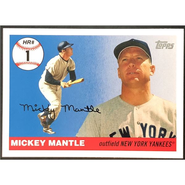 2006 TOPPS MICKEY MANTLE (HOF)