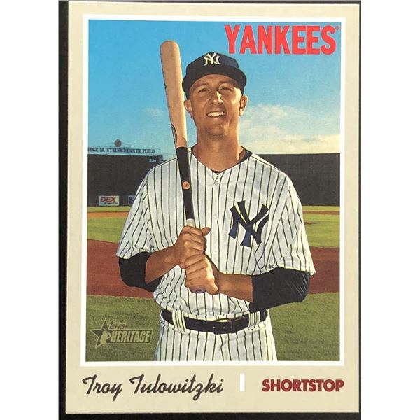 2018 TOPPS HERITAGE TROY TULOWITZKI