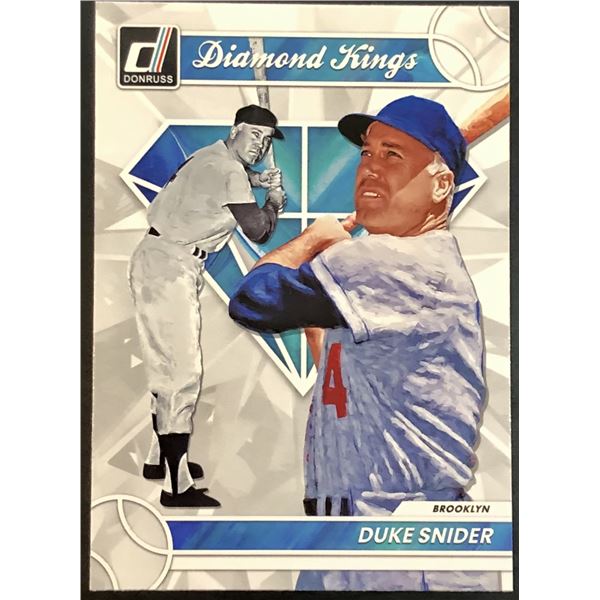 2023 DONRUSS DIAMOND KINGS DUKE SNIDER (HOF)