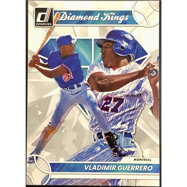 2023 DONRUSS DIAMOND KINGS VLADIMIR GUERRERO (HOF)