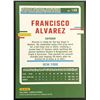 Image 2 : 2023 DONRUSS FRANCISCO ALVAREZ ROOKIE CARD