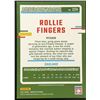 Image 2 : 2023 DONRUSS ROLLIE FINGERS (HOF)