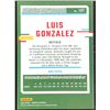 Image 2 : 2023 DONRUSS YELLOW PARALLEL LUIS GONZALEZ
