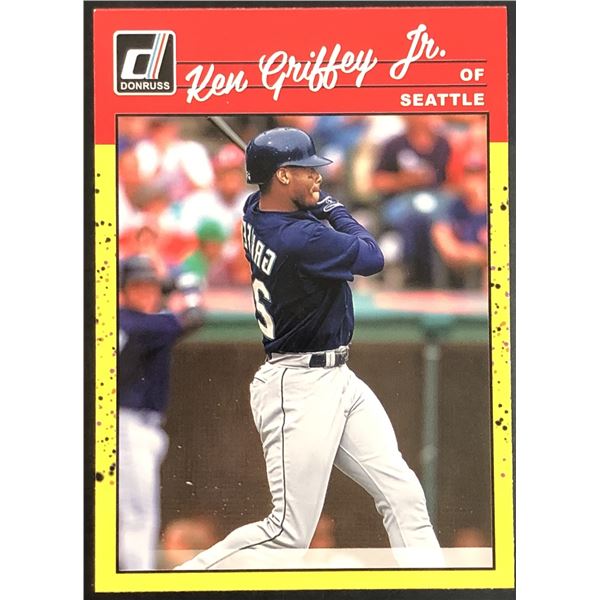 2023 DONRUSS YELLOW PARALLEL RETRO KEN GRIFFEY JR. (HOF)