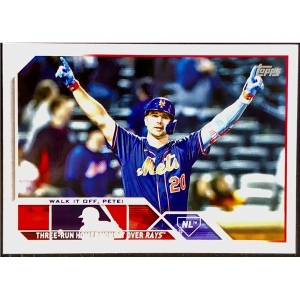 2023 TOPPS PETE ALONSO