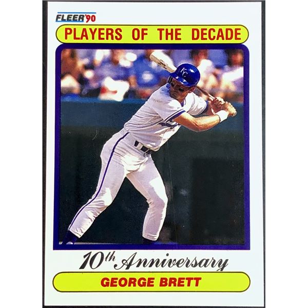 1990 FLEER GEORGE BRETT (HOF)