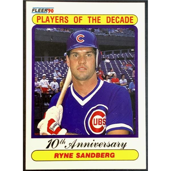 1990 FLEER RYNE SANDBERG (HOF)