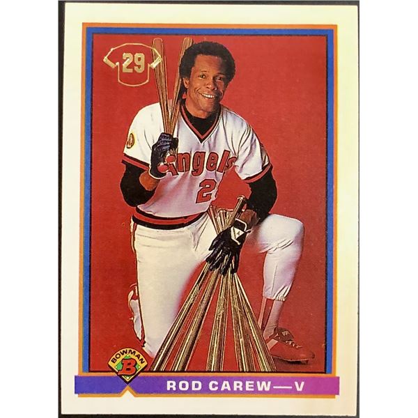 1991 BOWMAN ROD CAREW (HOF)