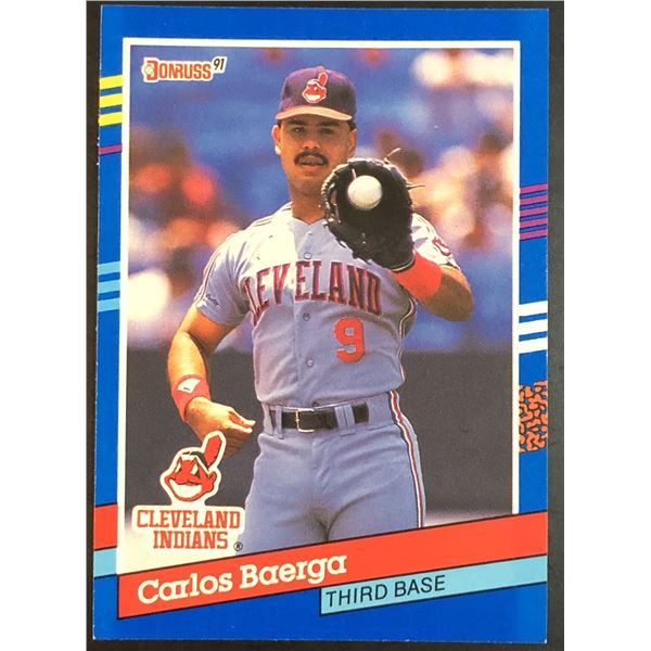 1991 DONRUSS CARLOS BAERGA ROOKIE CARD