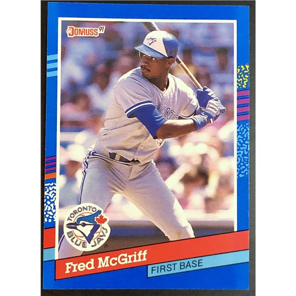 1991 DONRUSS FRED McGRIFF (HOF)
