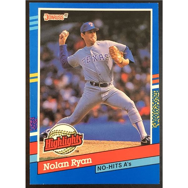 1991 DONRUSS NOLAN RYAN (HOF)