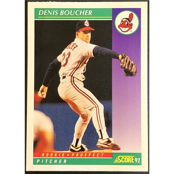 1992 SCORE DENIS BOUCHER ROOKIE CARD