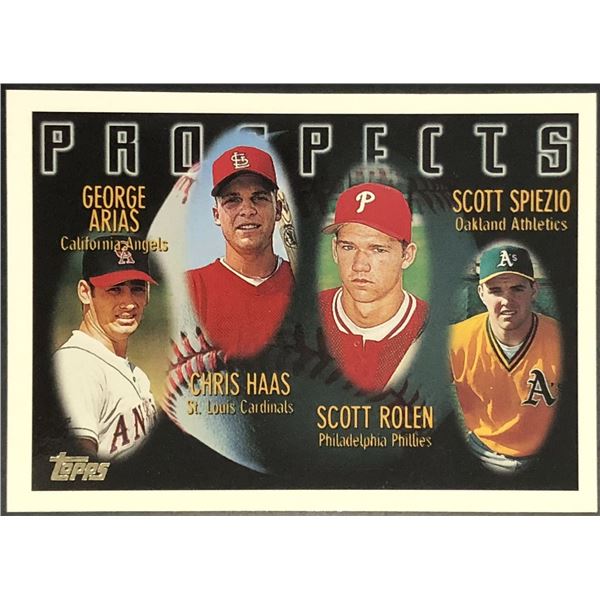 1996 TOPPS SCOTT ROLEN (HOF) ROOKIE CARD