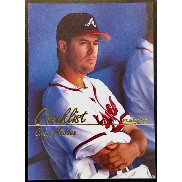 1997 FLEER GREG MADDUX (HOF)