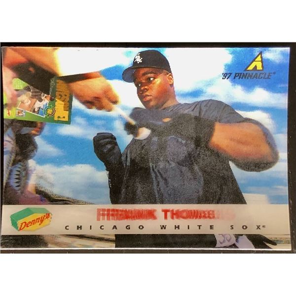 1997 PINNACLE DENNY'S FRANK THOMAS (HOF)