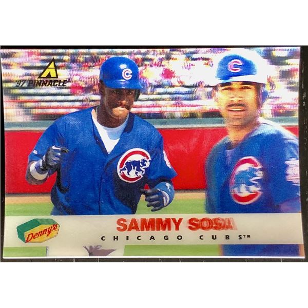 1997 PINNACLE DENNY'S SAMMY SOSA