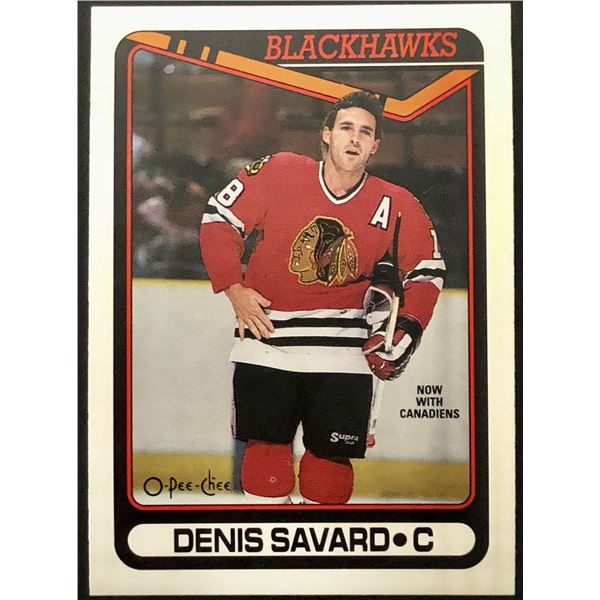 1990-91 O-PEE-CHEE DENIS SAVARD (HOF)