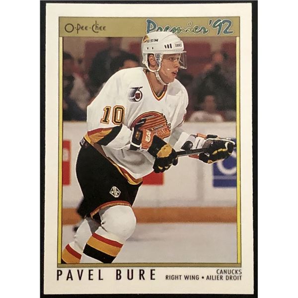 1990-91 O-PEE-CHEE PREMIER PAVEL BURE