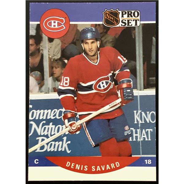 1990-91 PRO SET DENIS SAVARD (HOF)