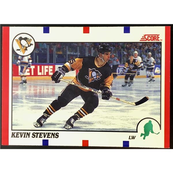 1990-91 SCORE KEVIN STEVENS ROOKIE CARD