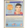 Image 2 : 1990-91 SCORE STEPHANE MATTEAU ROOKIE CARD