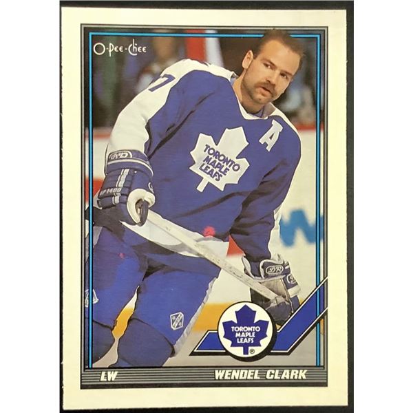 1991-92 O-PEE-CHEE WENDEL CLARK