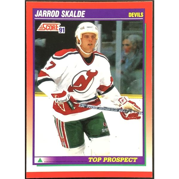 1991-92 SCORE JARROD SKALDE ROOKIE CARD