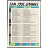 Image 2 : 1991-92 SCORE SAN JOSE SHARKS