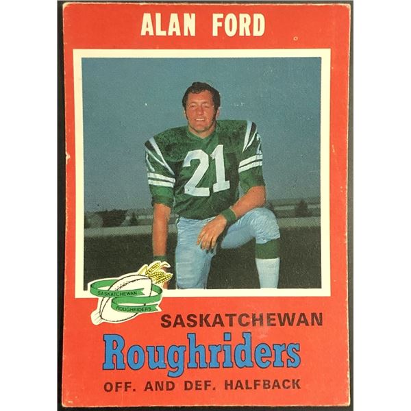 1971 O-PEE-CHEE ALAN FORD (HOF)