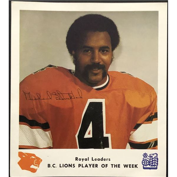 1977 CFL ROYAL BANK MIKE STRICKLAND