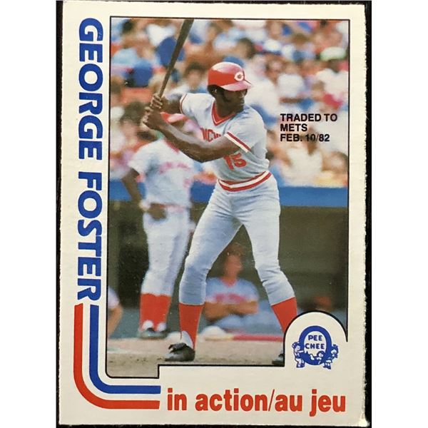 1982 O-PEE-CHEE GEORGE FOSTER