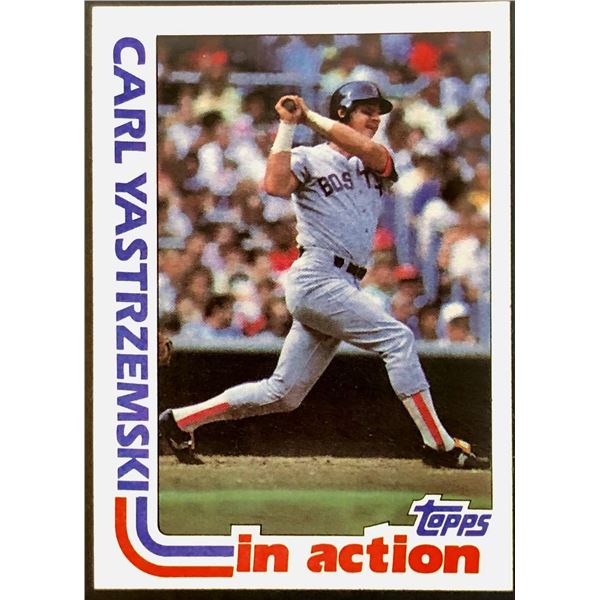 1982 TOPPS CARL YASTRZEMSKI (HOF)