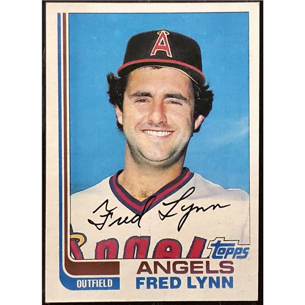 1982 TOPPS FRED LYNN