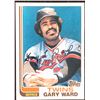 Image 1 : 1982 TOPPS GARY WARD ROOKIE CARD