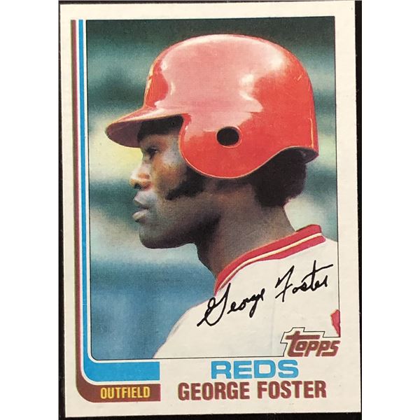 1982 TOPPS GEORGE FOSTER