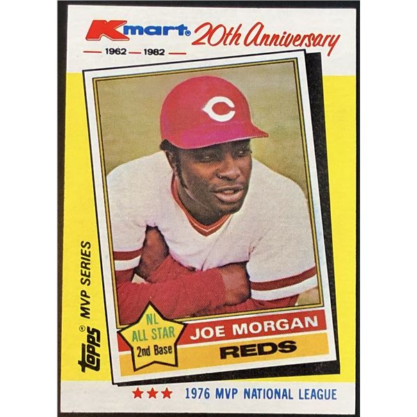 1982 TOPPS JOE MORGAN (HOF)
