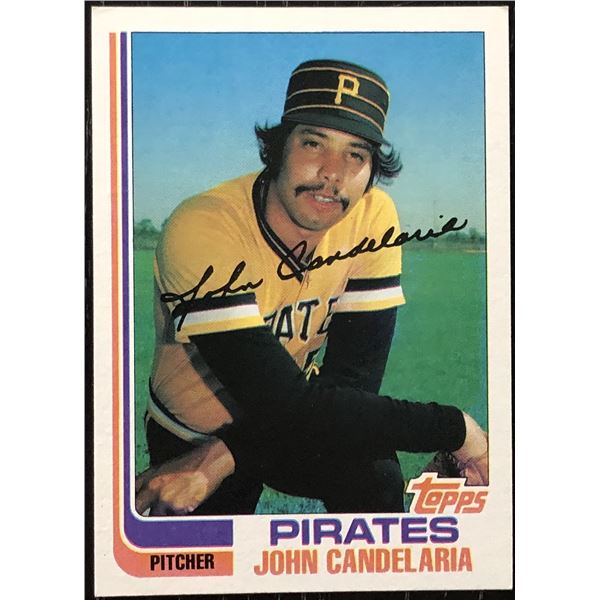 1982 TOPPS JOHN CANDELARIA