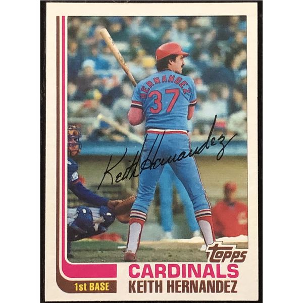 1982 TOPPS KEITH HERNANDEZ (HOF)