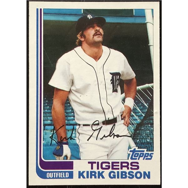 1982 TOPPS KIRK GIBSON