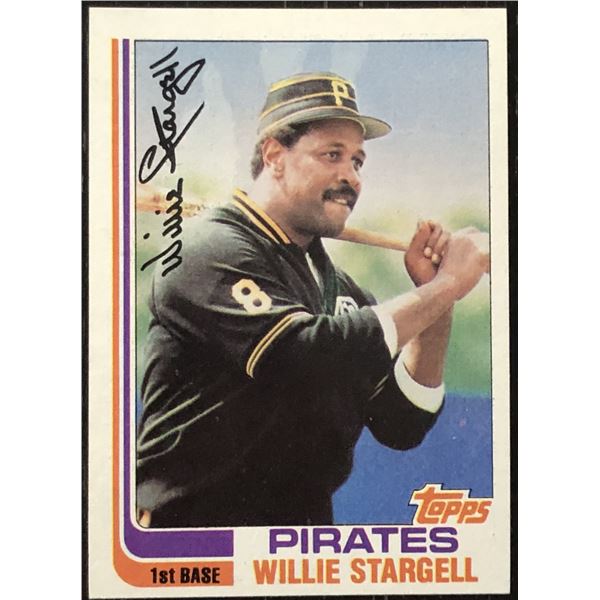 1982 TOPPS WILLIE STARGELL (HOF)