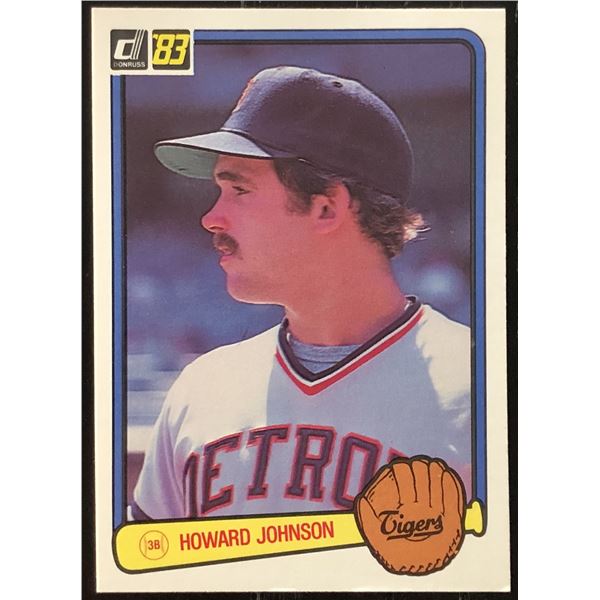 1983 DONRUSS HOWARD JOHNSON ROOKIE CARD