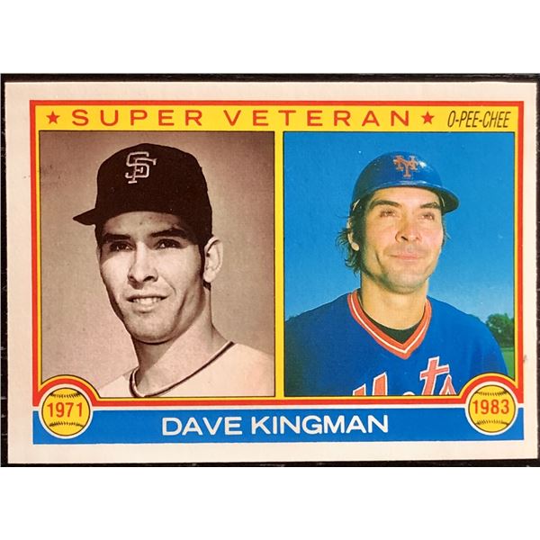 1983 O-PEE-CHEE DAVE KINGMAN