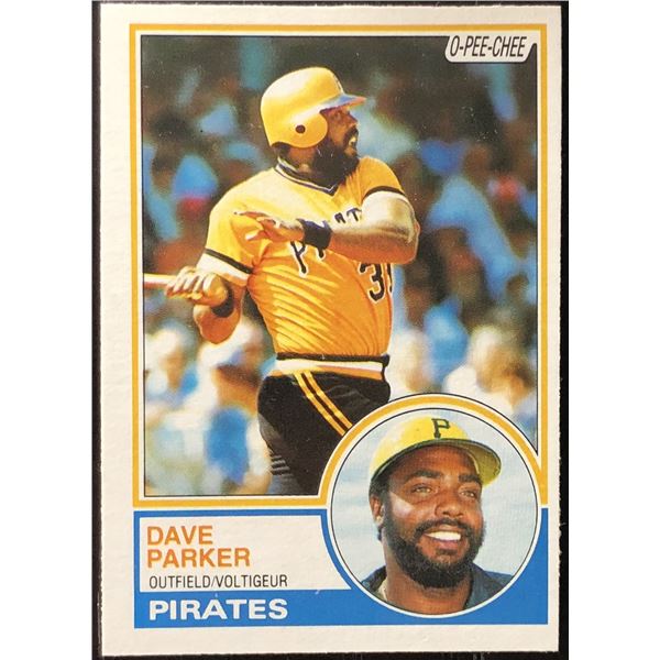 1983 O-PEE-CHEE DAVE PARKER (HOF)