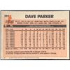 Image 2 : 1983 O-PEE-CHEE DAVE PARKER (HOF)
