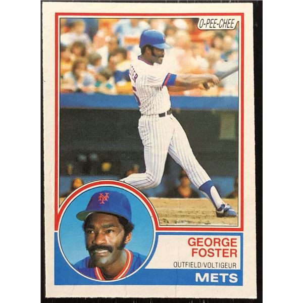 1983 O-PEE-CHEE GEORGE FOSTER